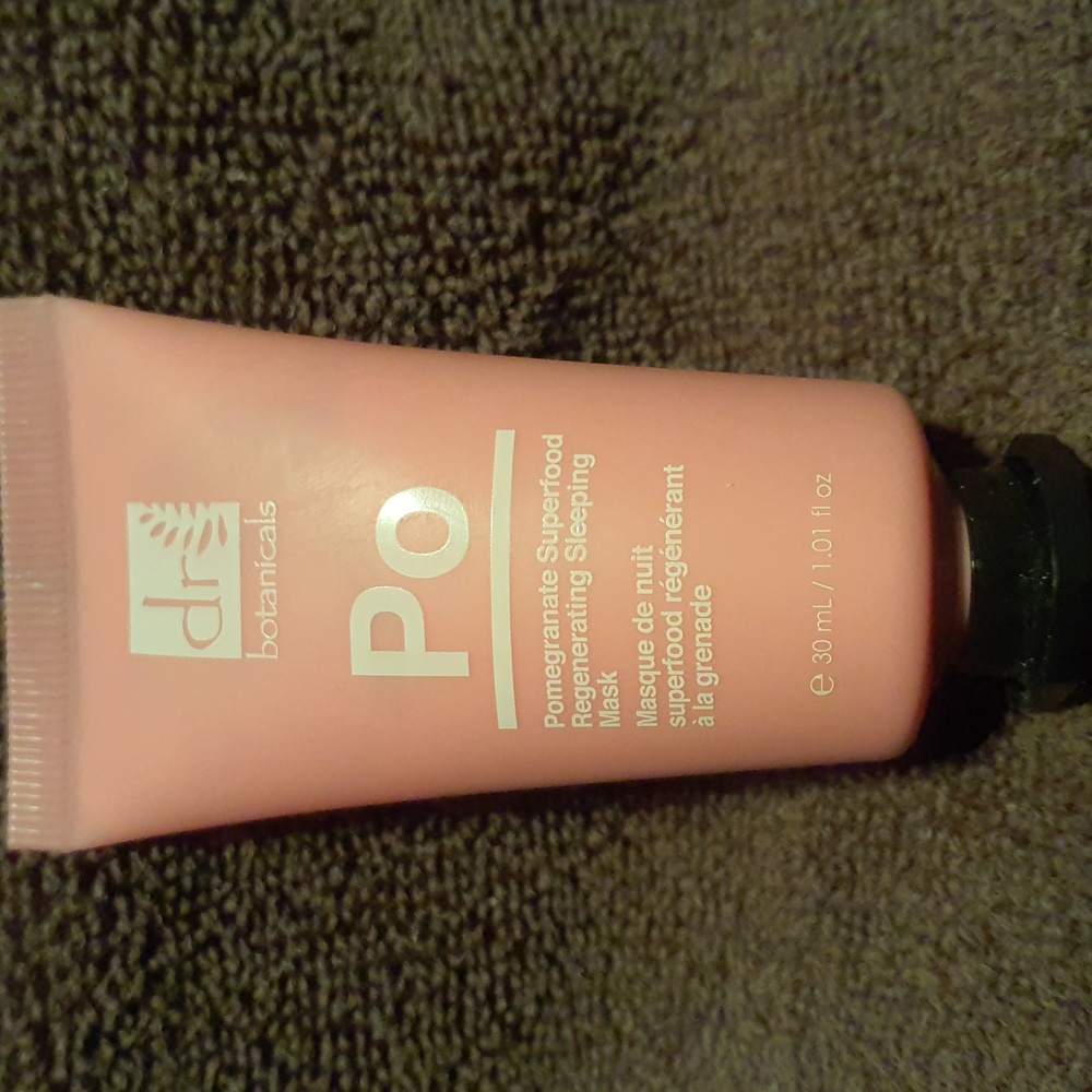 DR BOTANICALS APOTHECARY POMEGRANATE SUPERFOOD REGENERATING SLEEPING MASK 3OML
